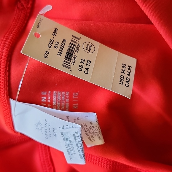 NWT High Waisted Aerie Shorts - Picture 3 of 3